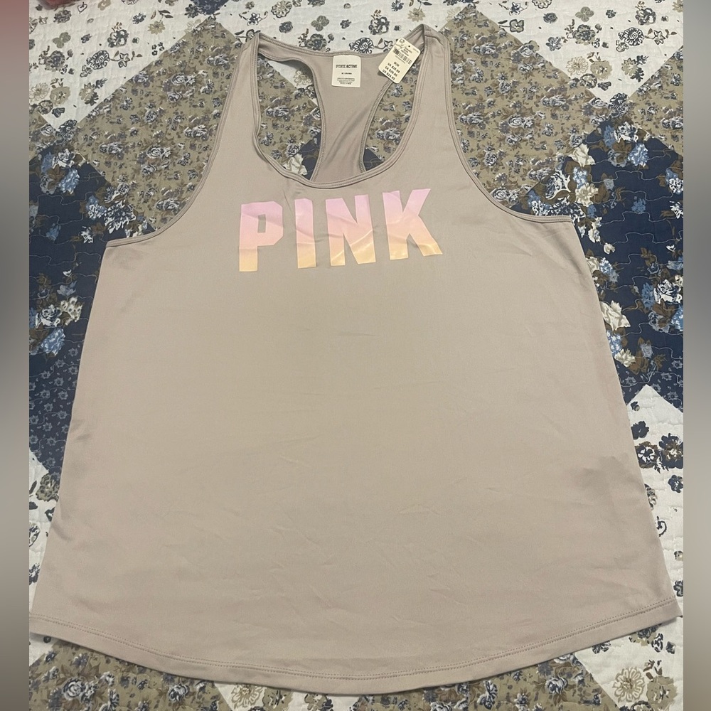 PINK racerback tee